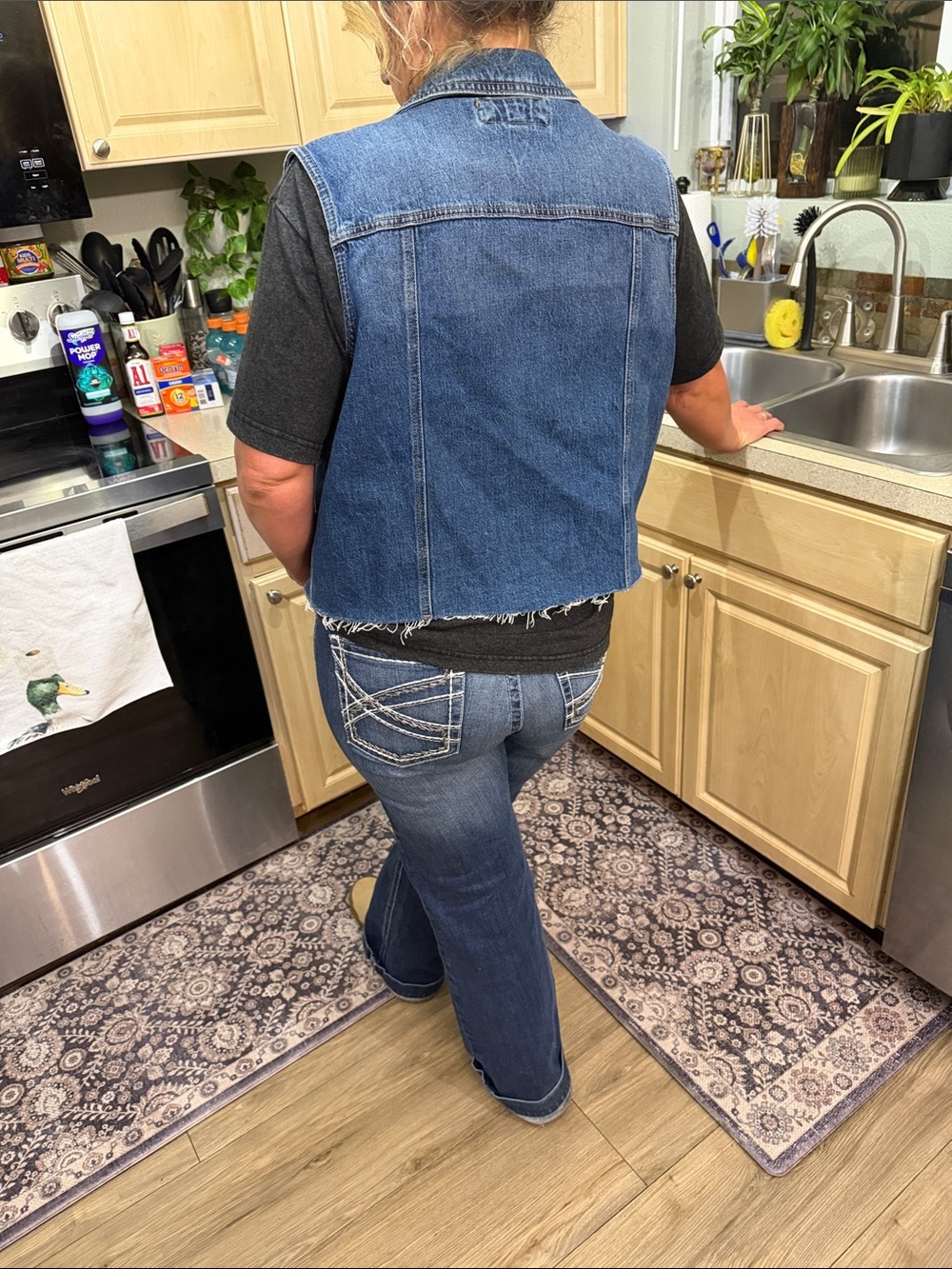 Maurice’s denim vest - Picture 4 of 5